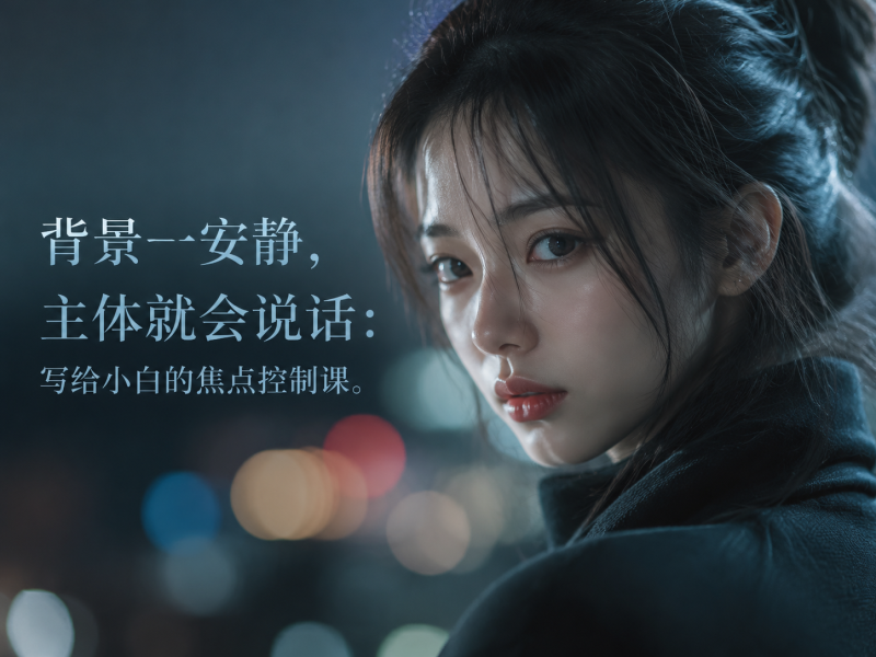 【十】背景一安静，主体就会说话：写给小白的焦点控制课-元界深掘