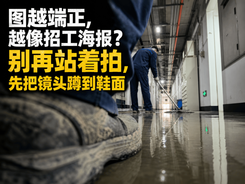 【四十】图越端正，越像招工海报？别再站着拍，先把镜头蹲到鞋面-元界深掘