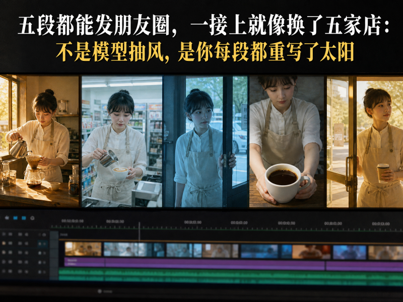【六十五】五段都能发朋友圈，一接上就像换了五家店：不是模型抽风，是你每段都重写了太阳-元界深掘