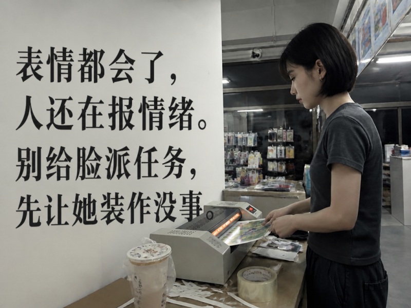 【七十四】表情都会了，人还在报情绪。别给脸派任务，先让她装作没事-元界深掘